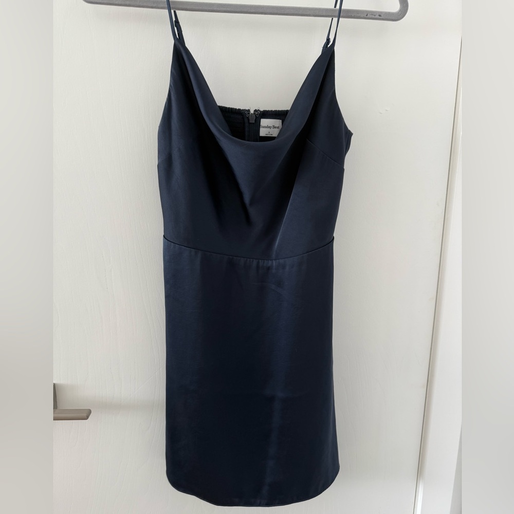 Sunday Best Midnight Blue Gown